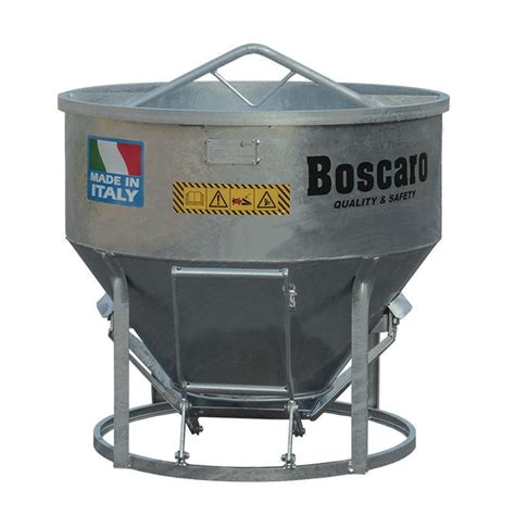 Konischer Betonkübel C ZN series Boscaro s r l Bodenablauf aus