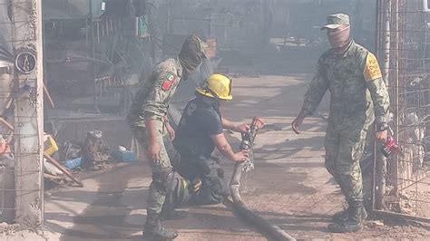 Evacuan A 140 Personas Por Incendio Al Sur De Culiacán