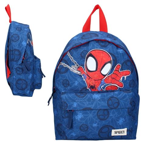 Vadobag Mały Plecak Przedszkolny Dziecięcy Z Kieszenią Spidey Made For