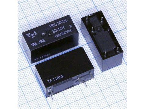 Купить Реле 24VDC TRIL-24VDC-SD-1CH-R 1C 12A/250VAC в Великом Новгороде