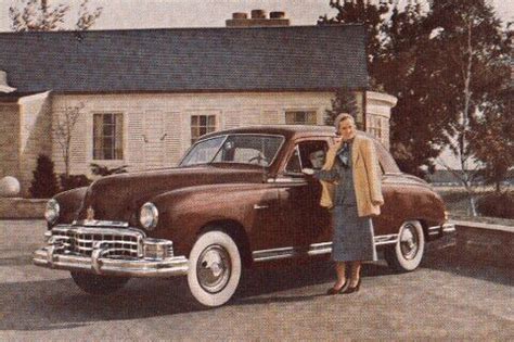 Vintage 1949 50 Frazer Manhattan Sedan In Cardinal Red