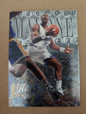 1998 99 Skybox Metal Universe Karl Malone 75 Utah Jazz EBay