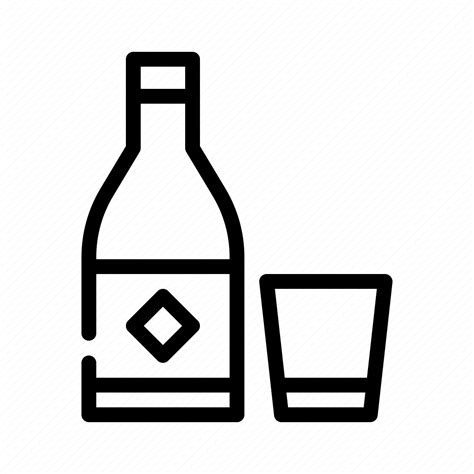 Sake Typical Beverage Japanese Drinking Icon Download On Iconfinder