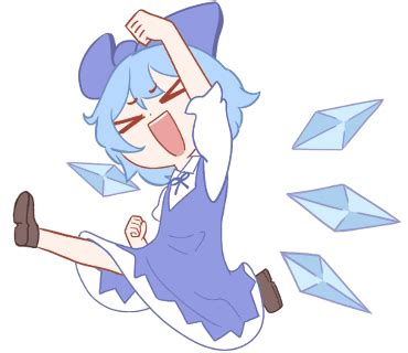 Cirno Hermosa Sticker Cirno Hermosa Touhou Discover Share Gifs