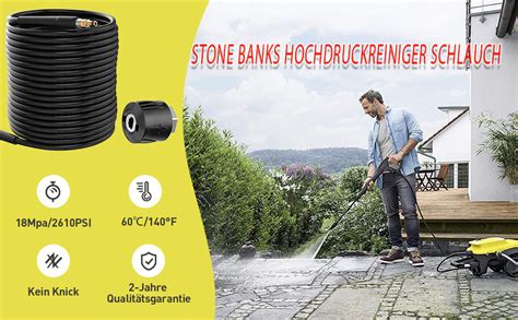 Stone Banks M Hochdruckschlauch F R K Rcher K K K K K K