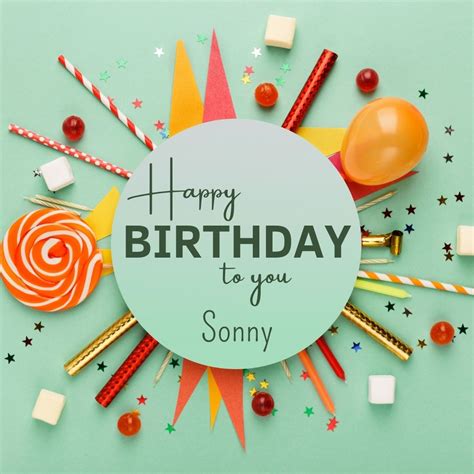 Hd Happy Birthday Sonny Cake Images And Shayari