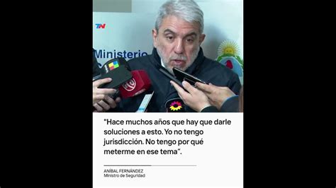 Aníbal Fernández Tomó Distancia Del Crimen De Morena “no Tengo Por Qué Meterme” I Shorts Youtube