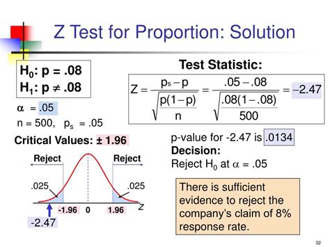 Ppt Week 8 Fundamentals Of Hypothesis Testing One Sample Tests