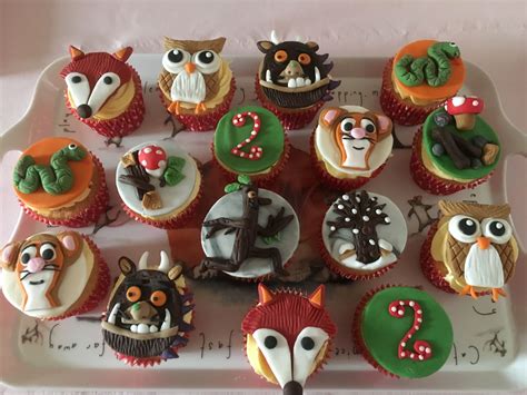 Gruffalo Themed Cupcakes Complete With Stick Man All Hand Made