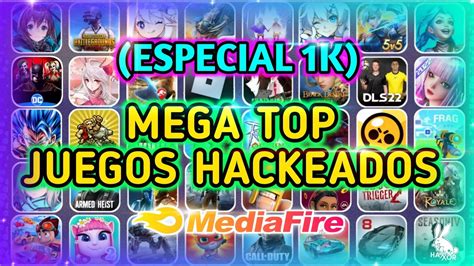 Mega Top Juegos Modificados Especial K Subs Haxxor Youtube