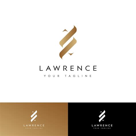 Premium Vector Lawrence Monogram Logo Design