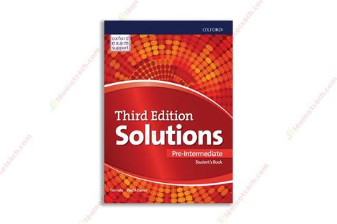 Sách Solution Pre Intermediate 3rd Edition Student s Book Sách keo