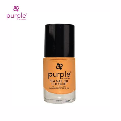 Óleo para cutículas Purple Spa Nail Oil Coconut 10ml BELEZA37