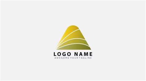 creative logo vector design, triangle logo 22796838 Vector Art at Vecteezy