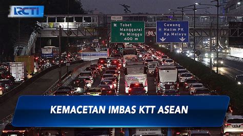 Jakarta Macet Parah Imbas Penutupan Sejumlah Ruas Jalan Karena Ktt