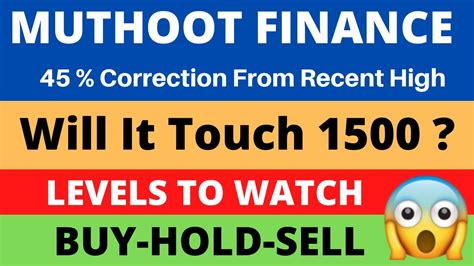 muthoot finance share latest news today muthoot finance share target