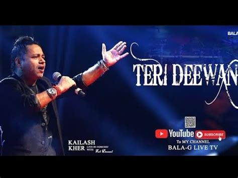 Teri Deewani Song Kailash Kher Live Performance College Fest