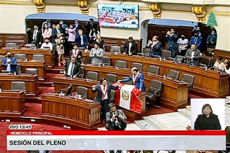 Congreso Aprueba Vacancia De Pedro Castillo Y Tomará Juramento A Dina