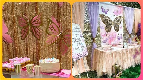 Ideas Para Decorar y Celebrar 15 Años con Tematica de Mariposas