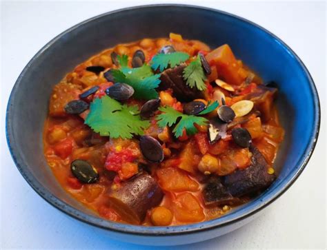 Curry D Aubergines Au Lait De Coco