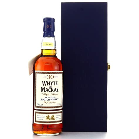 Whyte And Mackay 30 Year Old Very Rare 1980s Whisky Auctioneer