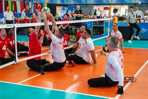 Türkiye Oturarak Voleybol Milli Takımları Avrupa Şampiyonasında İlk