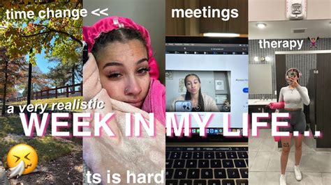 VLOG A REALISTIC Week In My Life Ft Seasonal Depression Lets