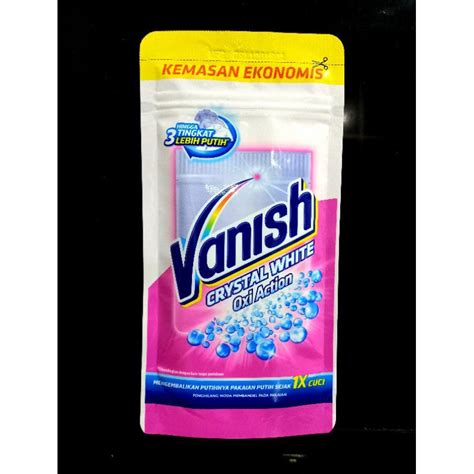 Jual Vanish Crystal White Oxi Action Bubuk 120g Shopee Indonesia