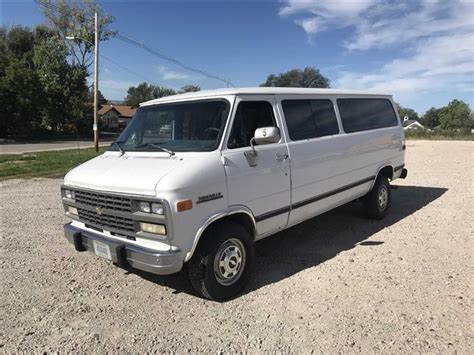 1995 Chevrolet G30 Sport Van Bigiron Auctions