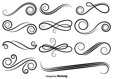 Swirly Lines Drawings Vector Art, Icons, and Graphics for Free Download