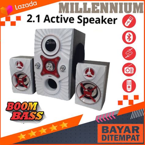 Speaker Aktif Gmc N Bluetooth Multimedia Bluetooth Speaker Lazada