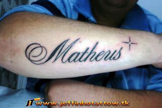 Resultado De Imagem Para Tattoo De Nome Matheus Tattoo Nomes Imagens