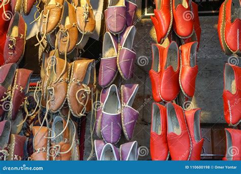 Traditional Design Turkish Shoes Stock Photo Image Of Ethnic