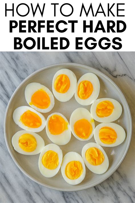 How To Make Perfect Hard Boiled Eggs And Peel Them Easily