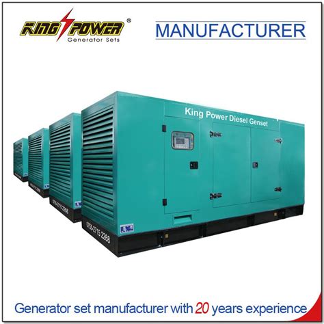 Factory Use 500kVA Silent Natural Gas Biogas CNG LNG LPG Generator