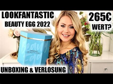 Lookfantastic Beauty Egg Unboxing Verlosung Youtube