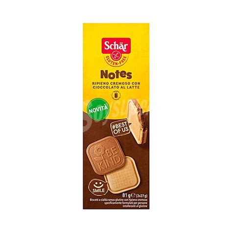 Sch R Schar Galletas Rellenas De Chocolate Sin Gluten G G