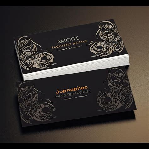 Premium Photo Luxury And Minimalist Business Card Mockup