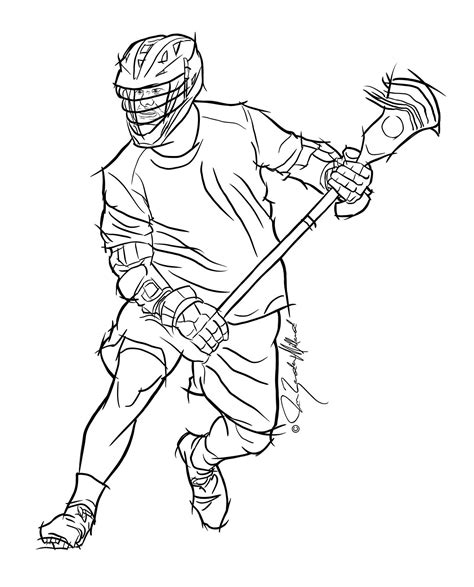 Lacrosse Coloring Pages Pdf Free Printable - Coloringfolder.com