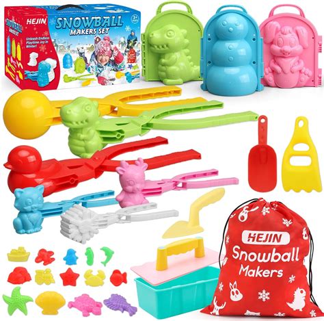 31pcs Snow Toys For Kids Outdoor Snowball Maker Shape For