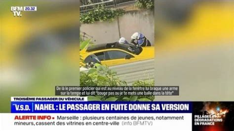 Mort De Nahel T Moignage Du Passager Agoravox Tv