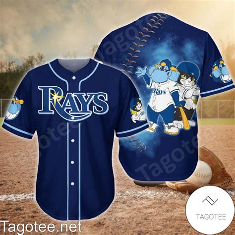 Tampa Bay Rays Mascot Baseball Jersey - Tagotee