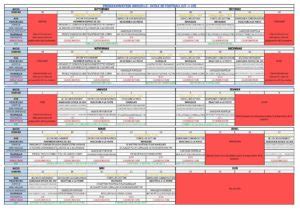 Planification Annuelle Entrainement Football U Mgp Animation