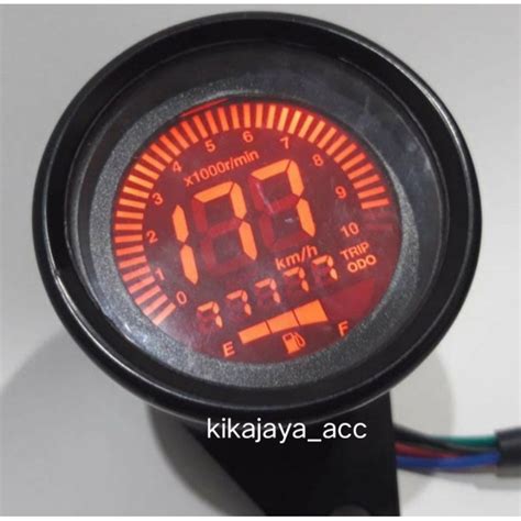 Veloc Metro Digital Tac Metro Gasolina Cb Cafe Racer Rx Shopee Colombia