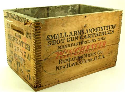 Original Winchester Repeating Arms Co Ammo Box