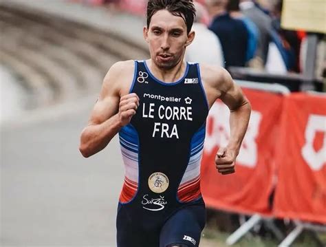 Pierre Le Corre Sacr Champion Deurope De Triathlon Sport Fr