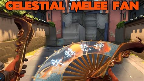 New Buying Celestial Fan Valorant Knife Skin New Melee Skins