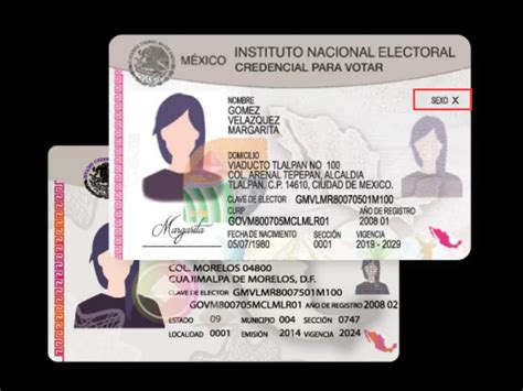 Aval Ine Credencial Para Personas No Binarias Tiempo Real