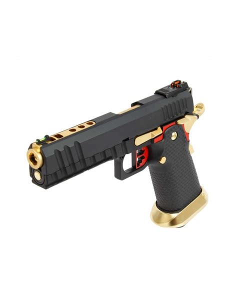 Gbb Hi Capa Hx Series Hx Black Gold Armorer Works Custom