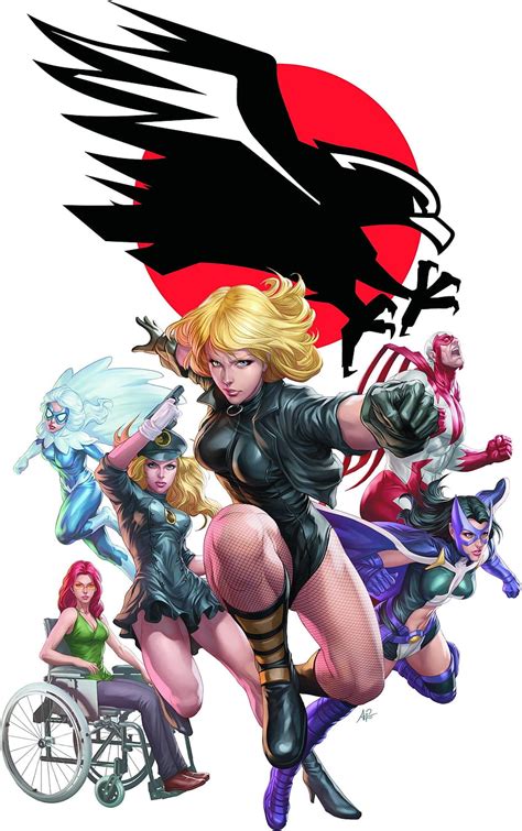 Dc Comics Comics Superheroes Black Canary Huntress Birds Of Prey Logos